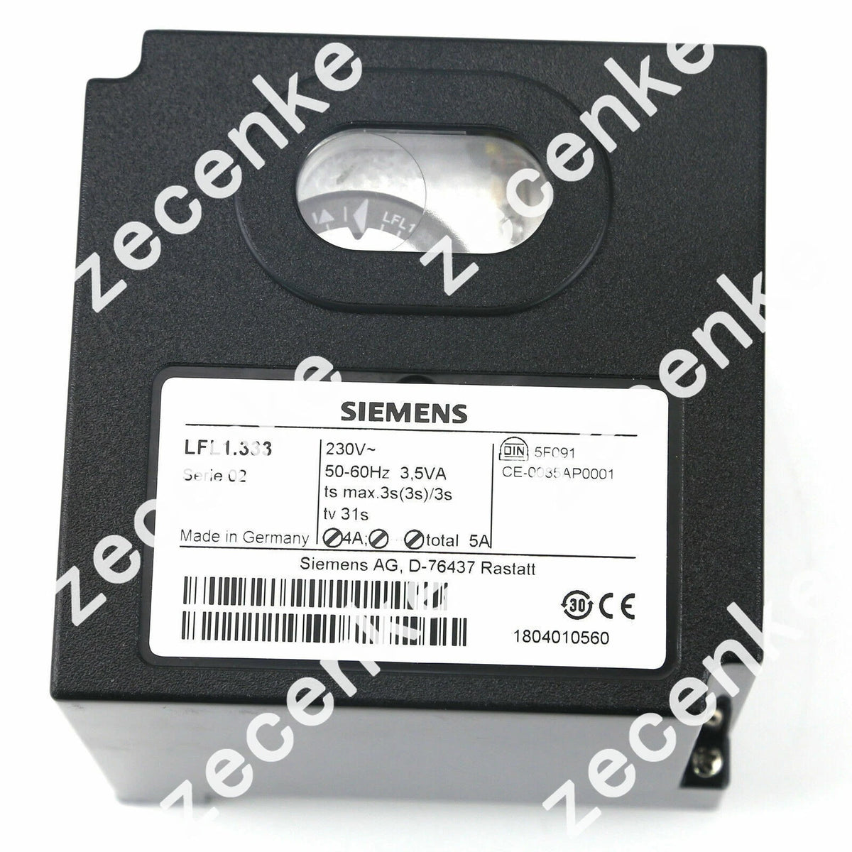 SIEMENS LFL1.333 Gas Burner Program Controller Serie 02 - New One