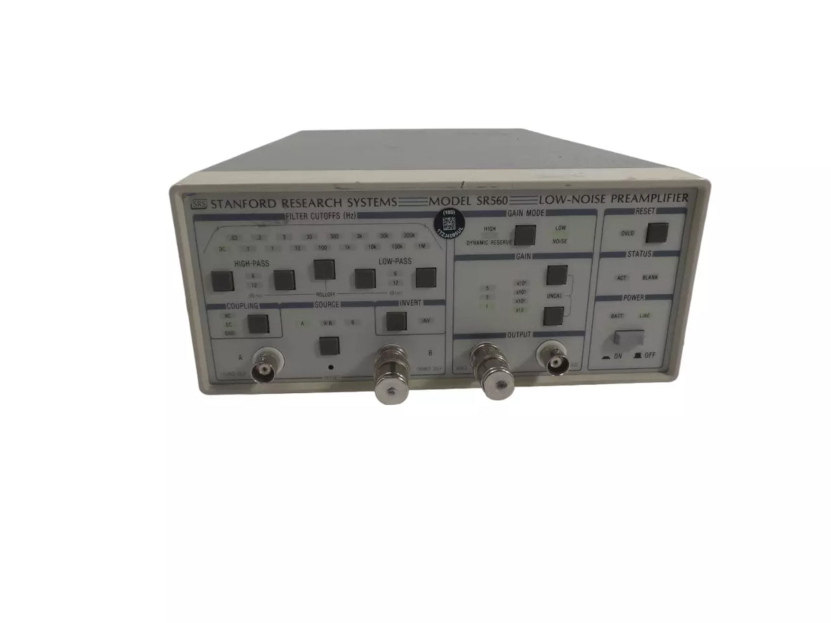 Stanford Research Systems SR560 Low-Noise Preamplifier