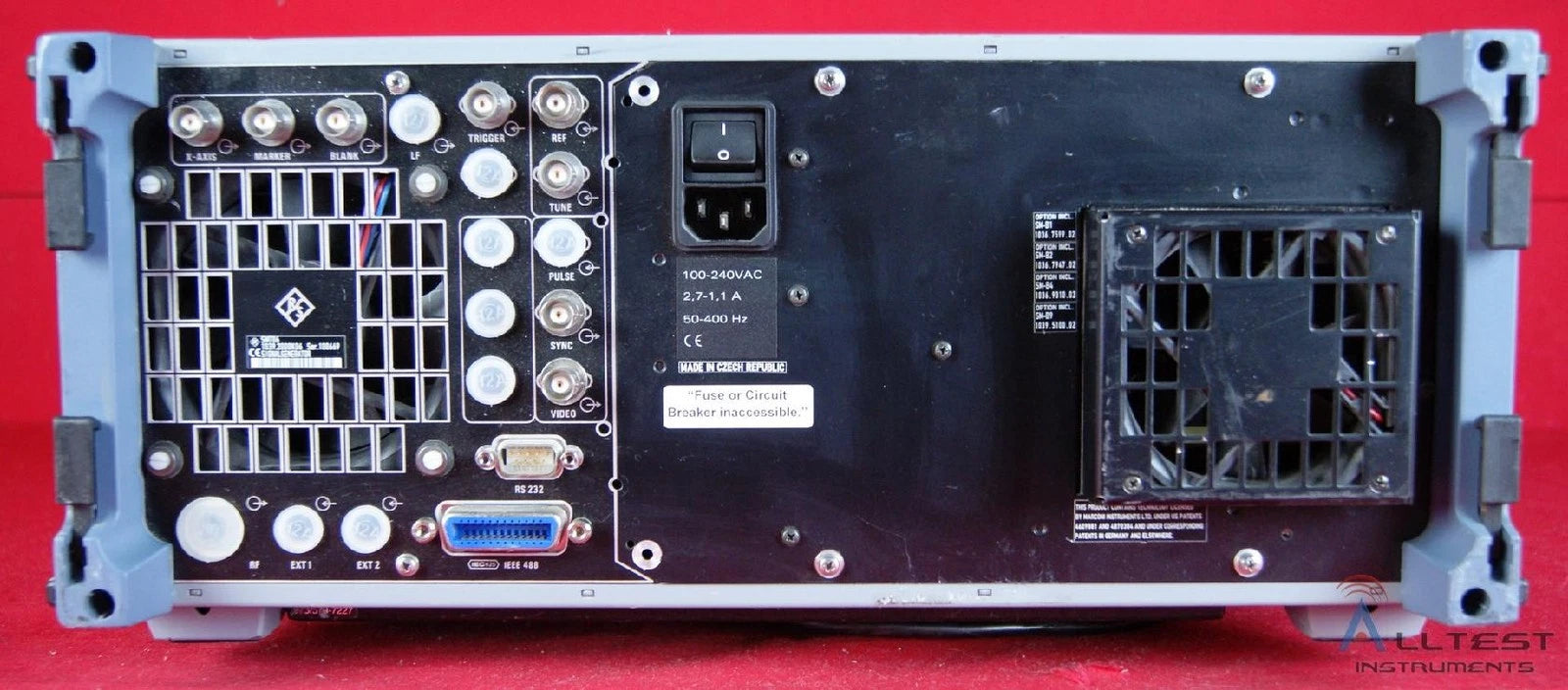 Rohde Schwarz SMT06 Signal Generator B1-B2-B4-B9 100669, 5 kHz to 6 GHz