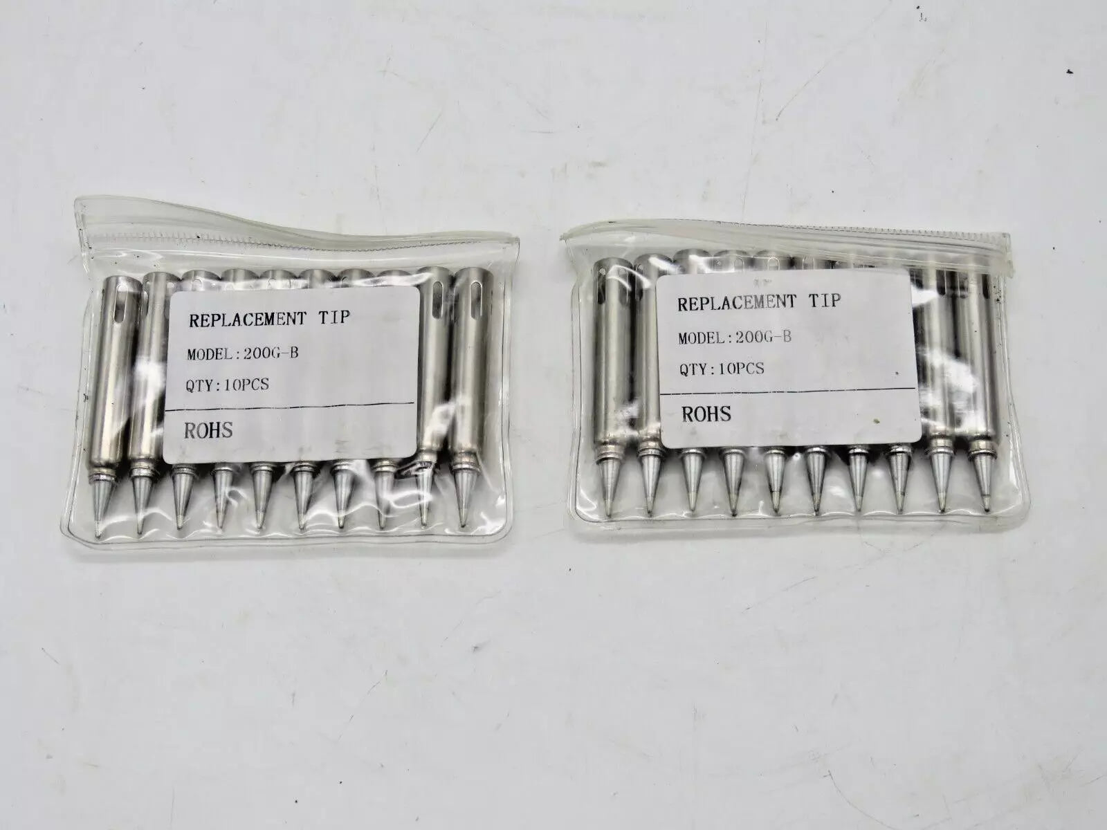 200G-B Replacement Tips Universal Soldering Tool Parts (20 Pcs)
