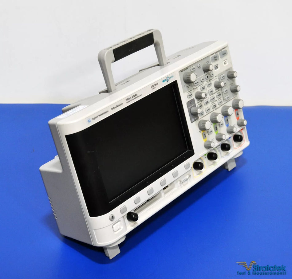 Agilent DSO-X 2024A Oscilloscope 200MHz 4 Channel 2 GSa/s Calibrated LAN VGA