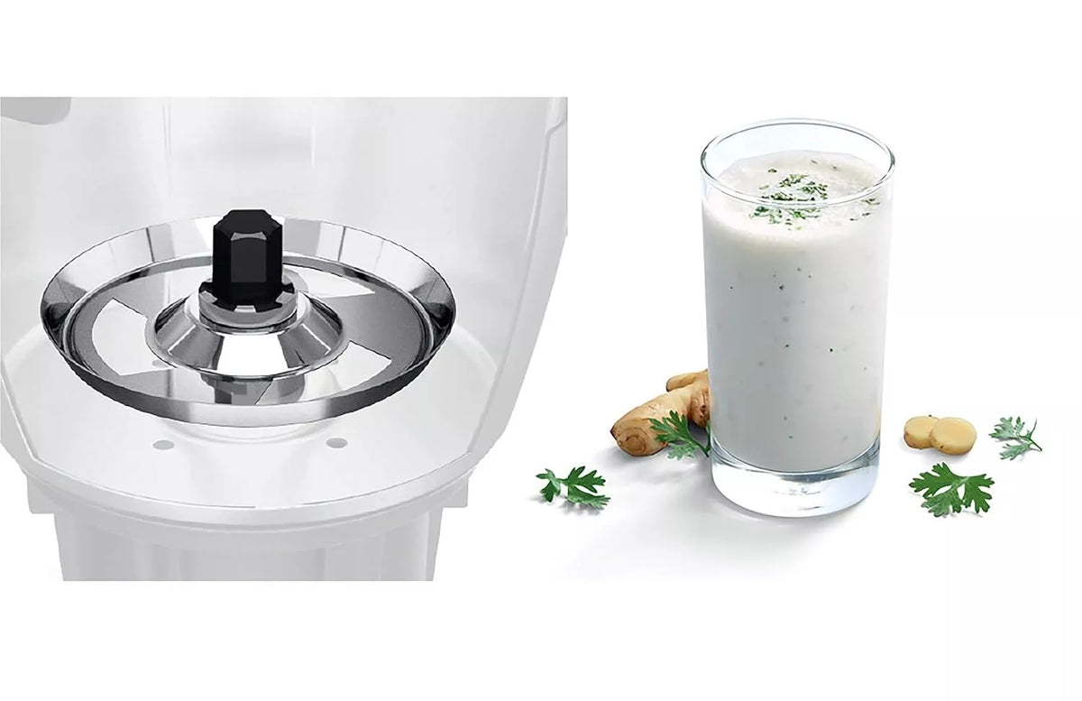 Bosch TrueMixx Pro Mixer Grinder 1000W 4 Jars Black MGM8842MIN