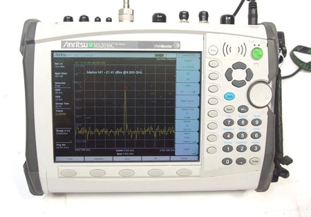 Anritsu MS2036C VNA Master 9MHz to 9GHz Vector Network Analyzer OPT 2/10/15/31