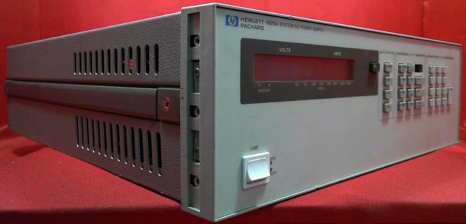HP-Agilent-Keysight 6625A Precision Dual DC Power Supply 1x (0-50V,500mA)