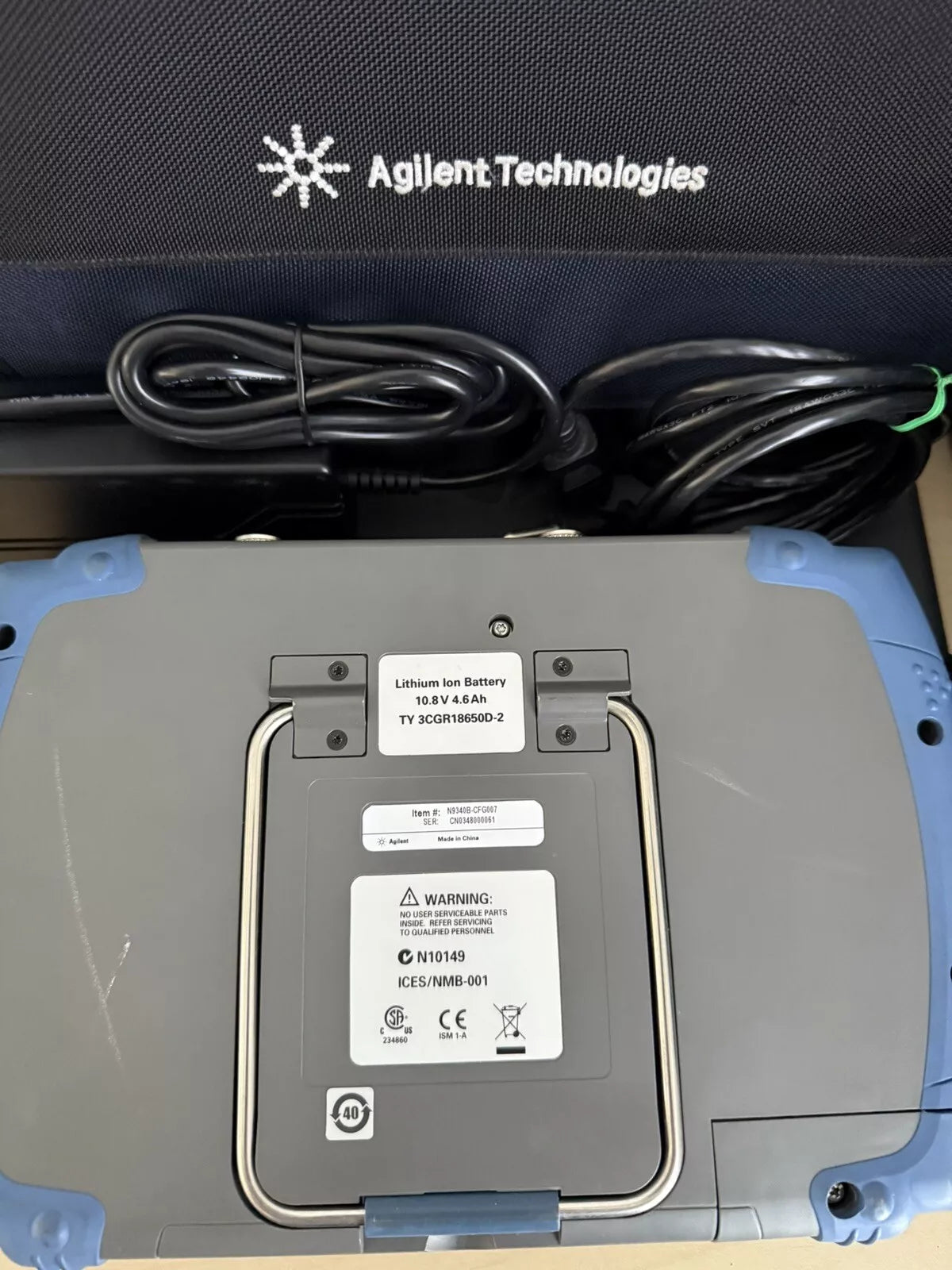 Agilent N9340B Handheld RF Spectrum Analyzer (HSA), 3 GHz