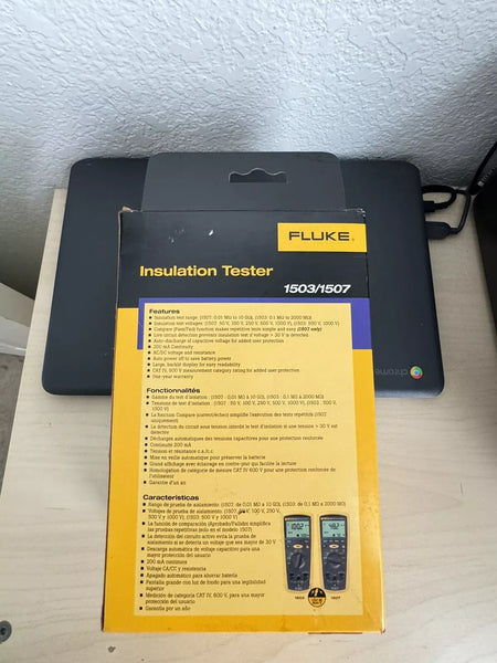 FLUKE 1507 Digital Insulation Resistance Tester (MFG-2024)
