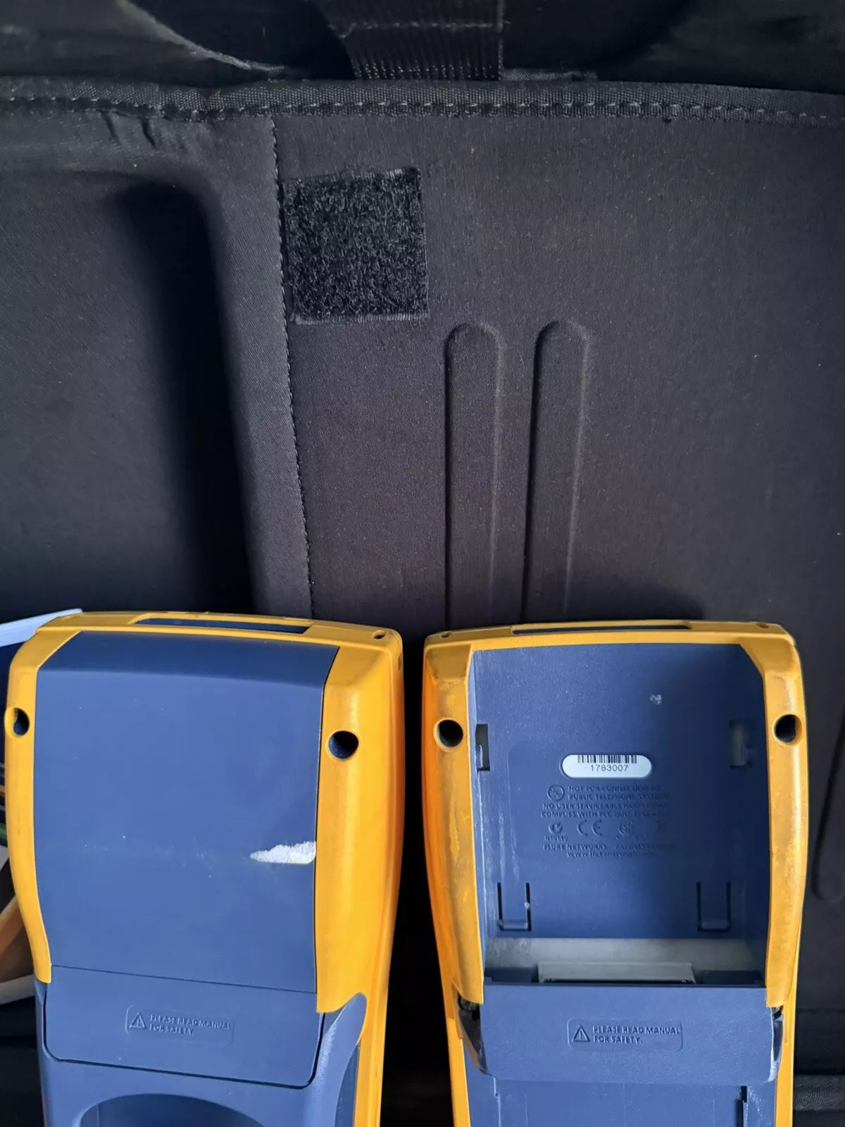 Fluke Networks DTX-1800 Cable Analyzer with DTX-SFM2 DTX-MFM2 DTX-PLA002 (Tested)
