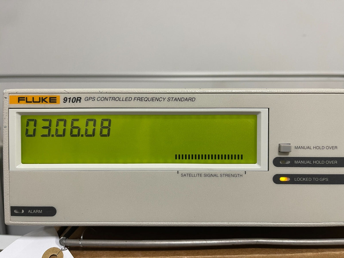 Fluke 910R GPS Controlled Frequency Standard _ 736 - XG eqpt
