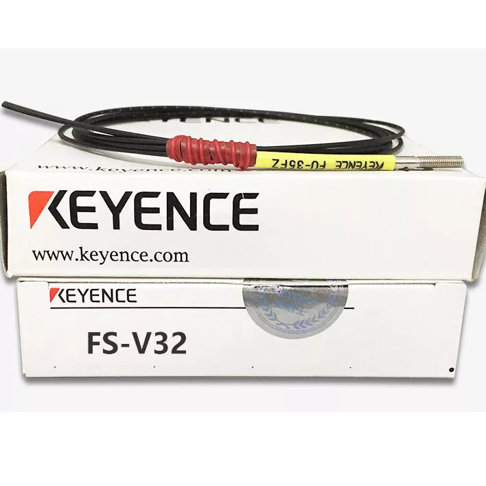 KEYENCE FS-V32 Digital Fiber Optic Amplifier Sensor Cable FSV32