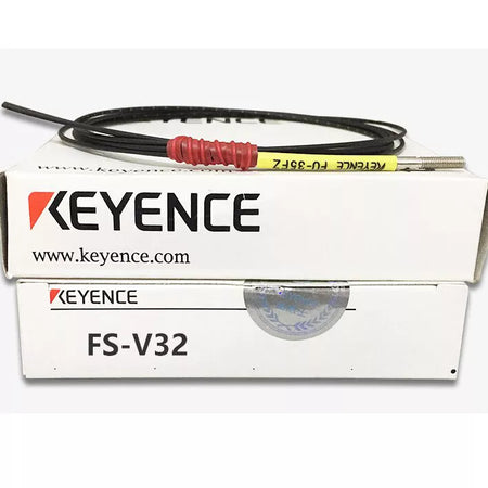 KEYENCE FS-V32 Digital Fiber Optic Amplifier Sensor Cable FSV32