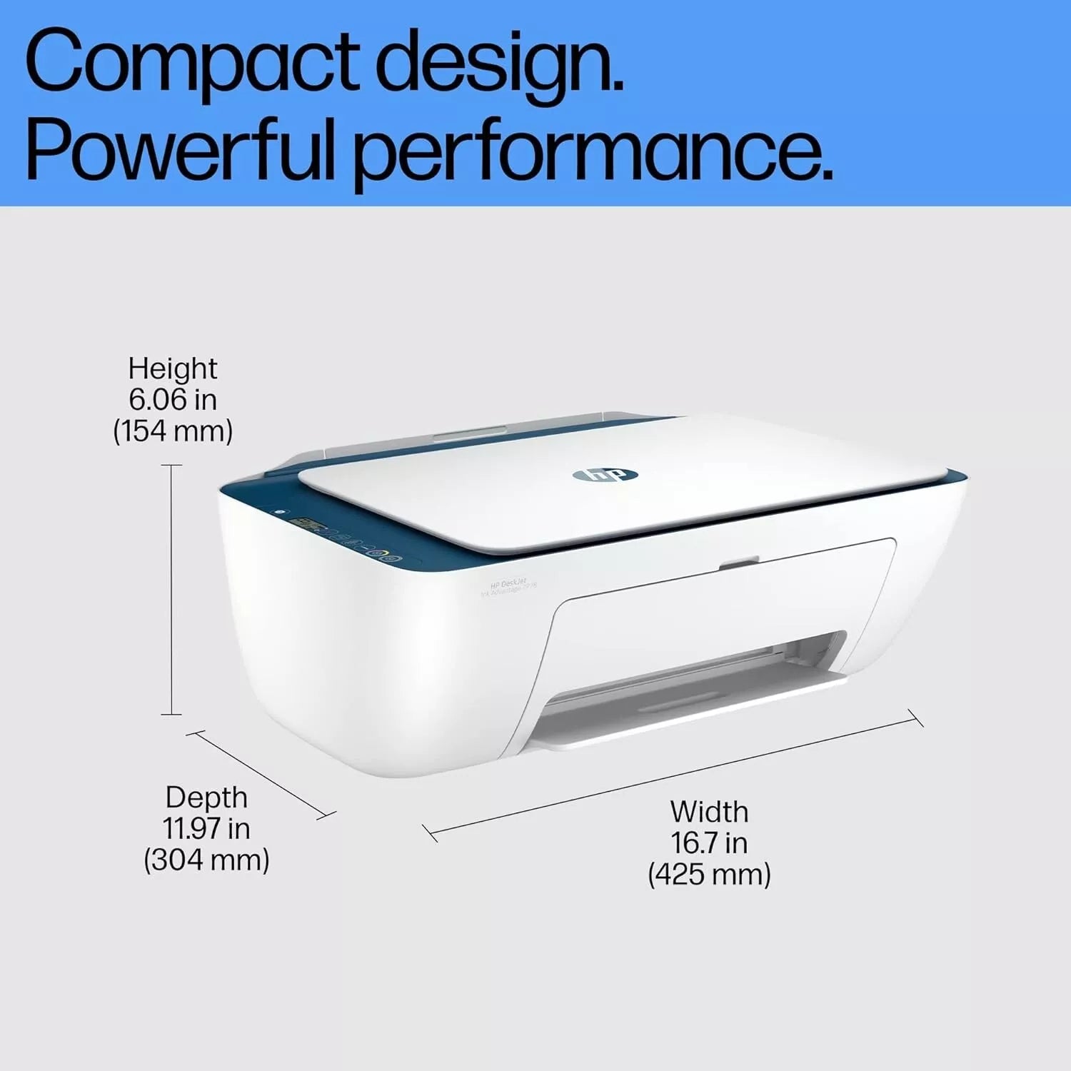 HP DeskJet Ink Advantage 2778 All-in-One Printer with Copy, Scan, Dual Band WiFi, and More