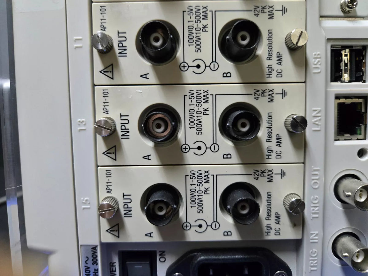 A&D RA2300MKⅡ-S Data Acquisition System with AP11-101×8 and 0311-5175×16 (0140)