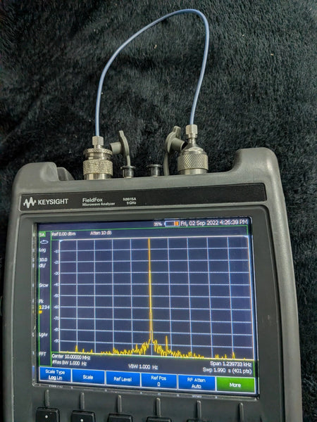 Keysight Agilent VNA Vector Network Spectrum Analyzer Fieldfox N9915A Cald 9 Ghz