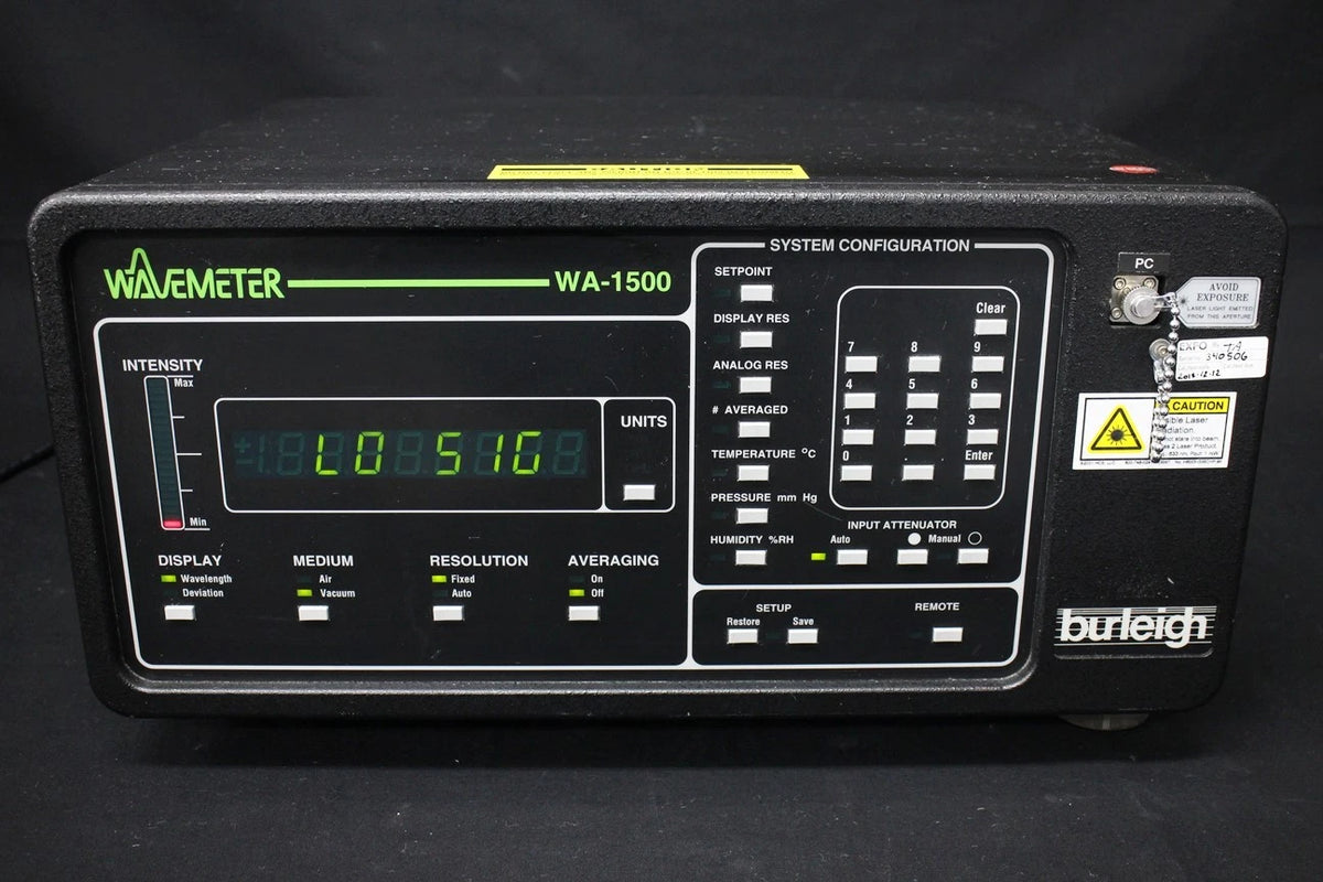 Burleigh WA1500NIR89 Laser Wavelength Meter EXFO