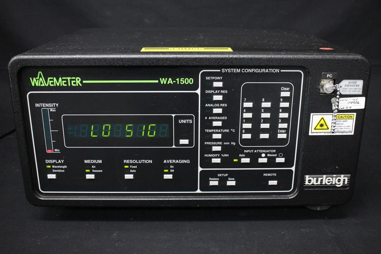 Burleigh WA1500NIR89 Laser Wavelength Meter EXFO
