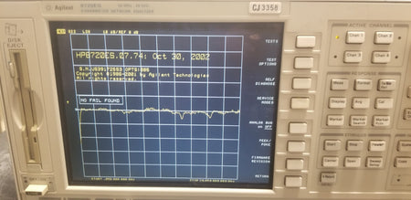Agilent 8720ES 20 GHz Vector Network Analyzer