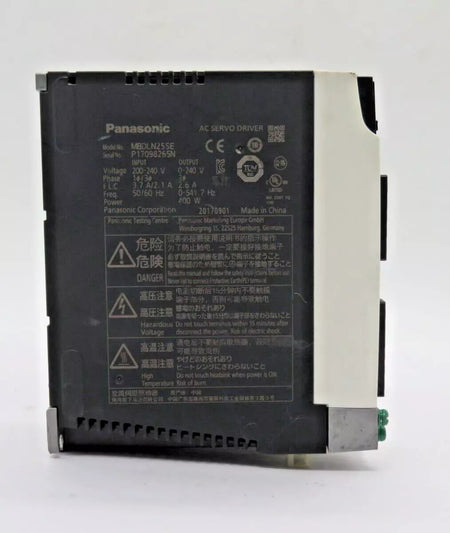 Panasonic MBDLN25SE AC Servo Drive 400W 0-240V 2.6A 1/3 Phase Tested