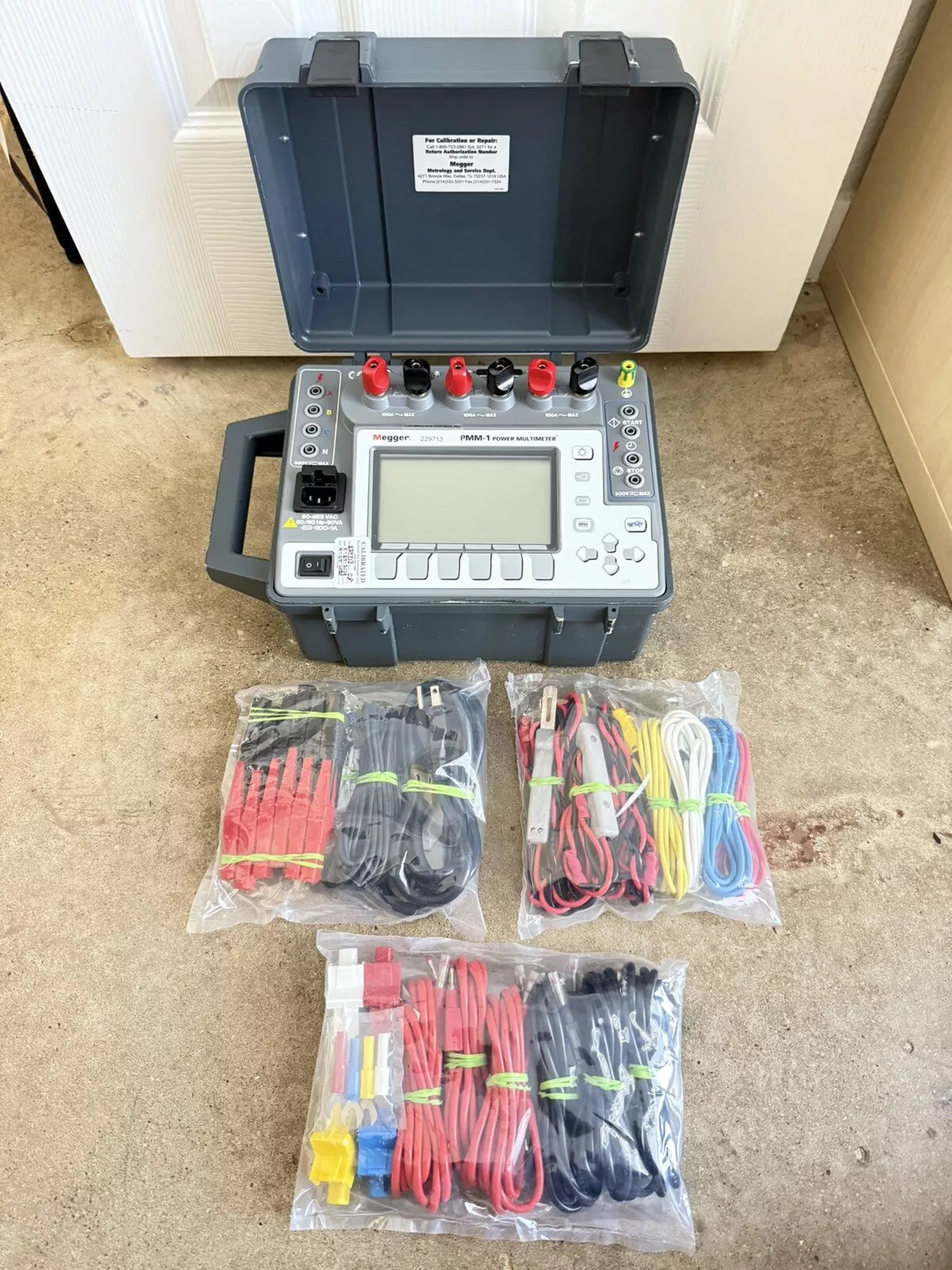 MEGGER AVO PMM-1 Power Multimeter (Calibrated 2025)