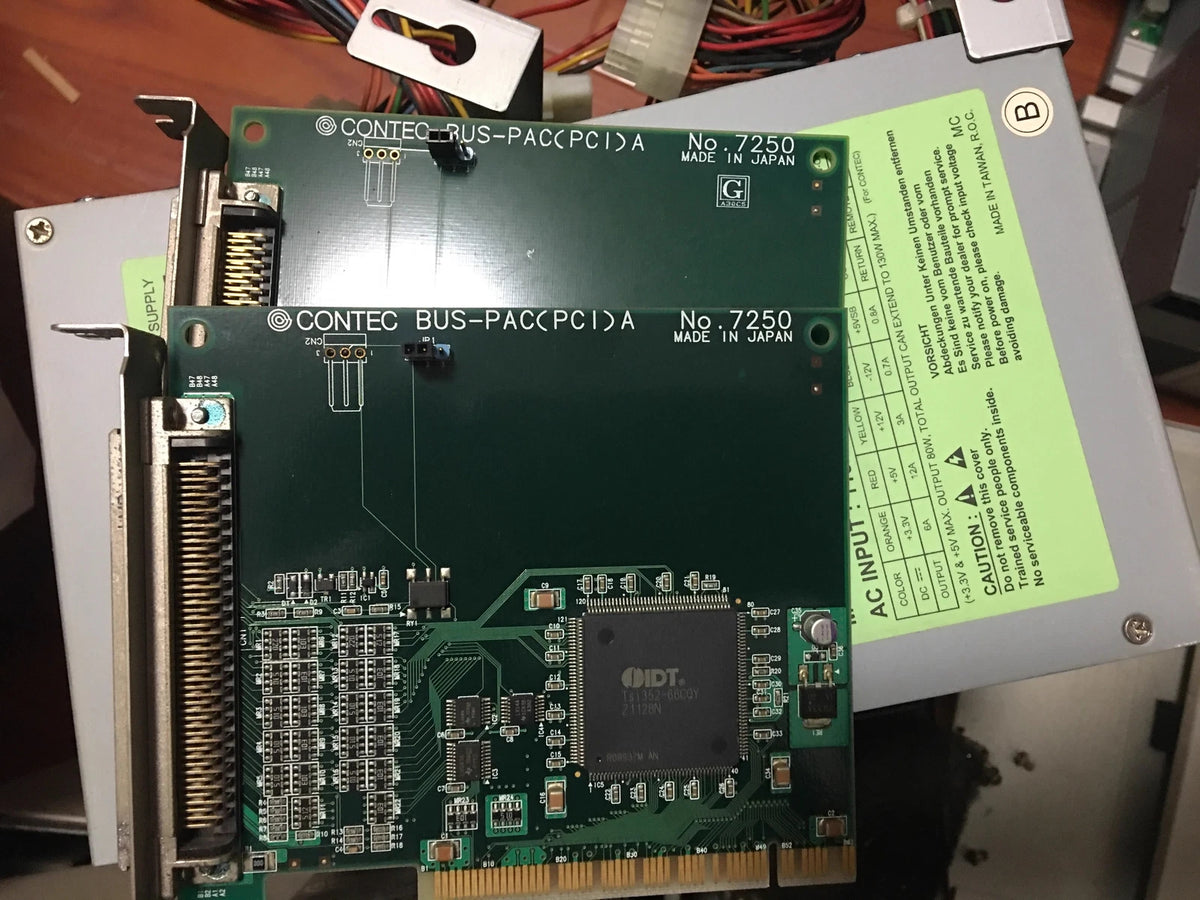 CONTEC BUS-PAC(PCI)A NO.7250 Product Overview