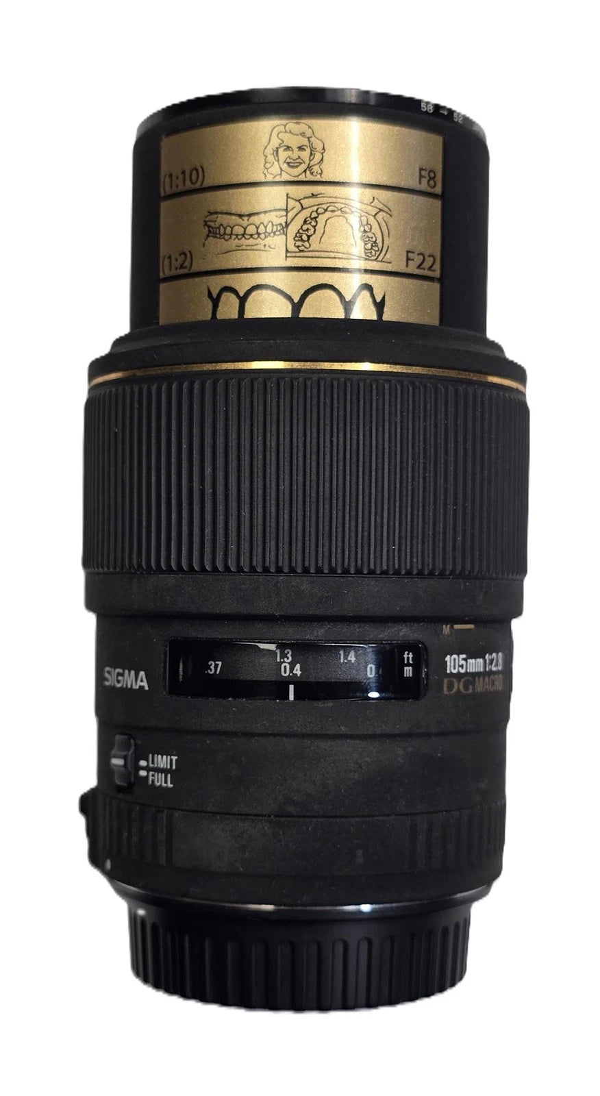 Sigma 105mm f/2.8 EX DG Macro Lens for Canon EF Mount - Free Shipping