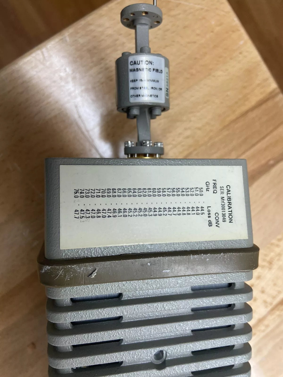 Keysight 11974V Preselected Mixer 50-75 GHz with Power for 8565ec, 8564e, 8563ec and More