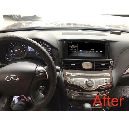 10.25 inch Android 13 car radio player for Infiniti Q70L M25 M35 2013-2017 32GB