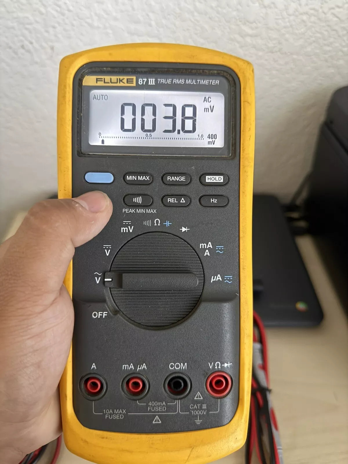 FIUKE 87 III True RMS Digital Multimeter with Leads