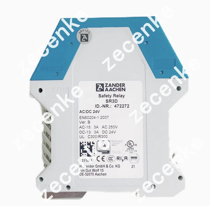 NEW ZANDER Safety Relay SR3D 24V 472272