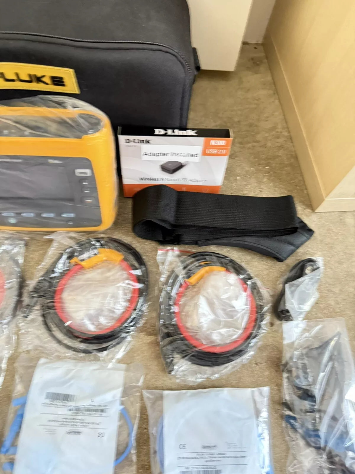 Fluke 1738 Power Logger Kit 3 Phase with Accessories Calibrated 2024