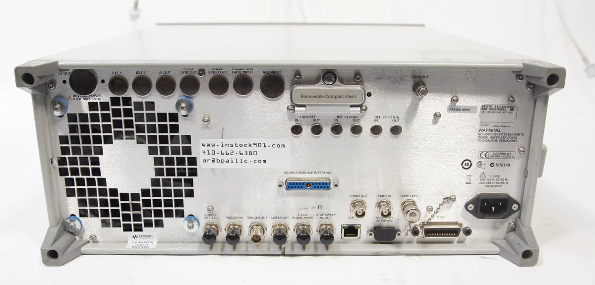 Agilent E8257D PSG 250kHz -20GHz Analog Signal Generator 1E1 1ED 520 UNT UNU