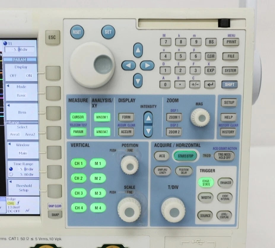YOKOGAWA DL9040L DC-500MHz 5ch 5GS/s 6.25MW DSO