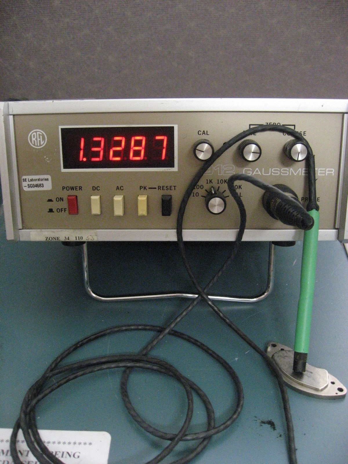 RFL 912 Gaussmeter Magnetometer