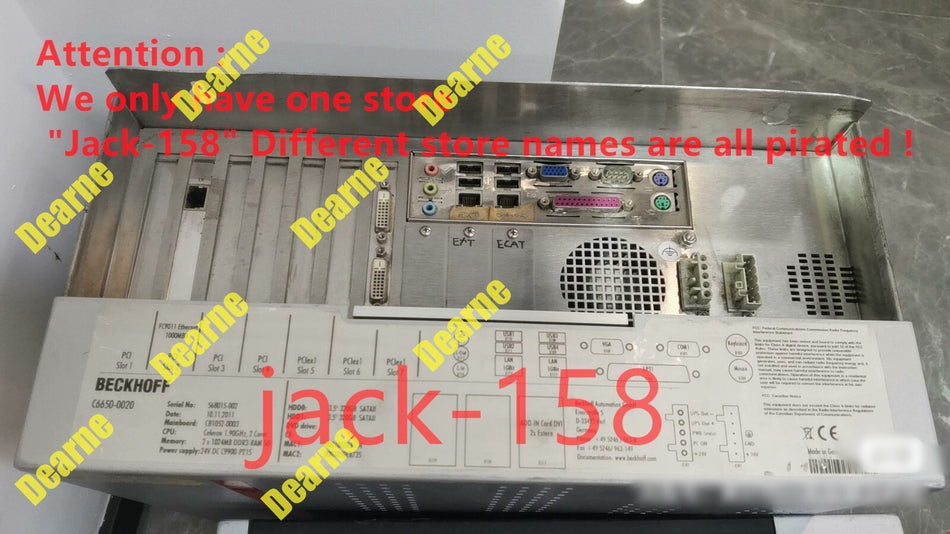 C6650-0020 Shipping