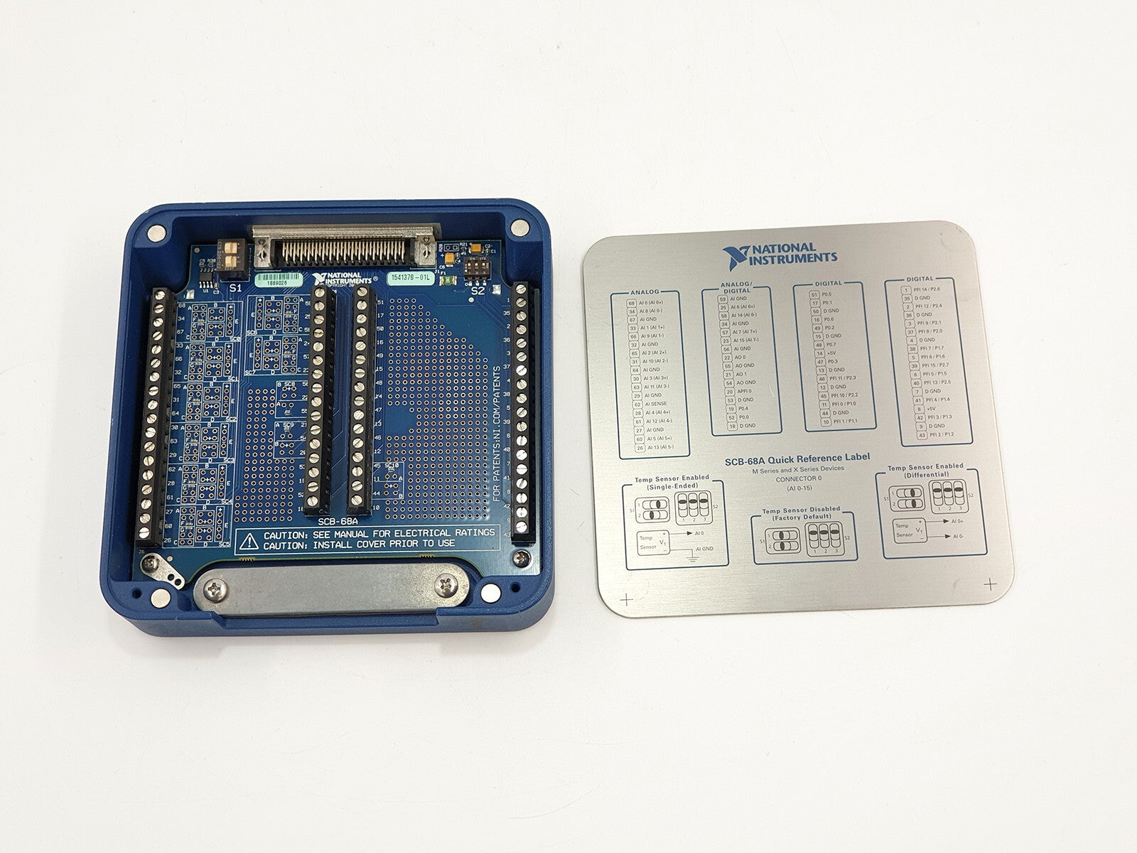 NI SCB-68A Terminal Block Breakout