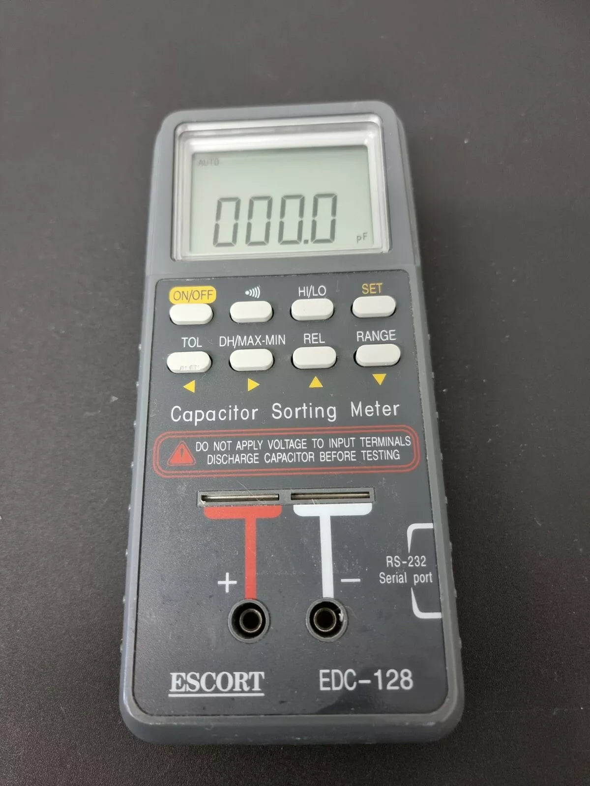 ESCORT EDC-128 Capacitor Sorting Meter (0118) US