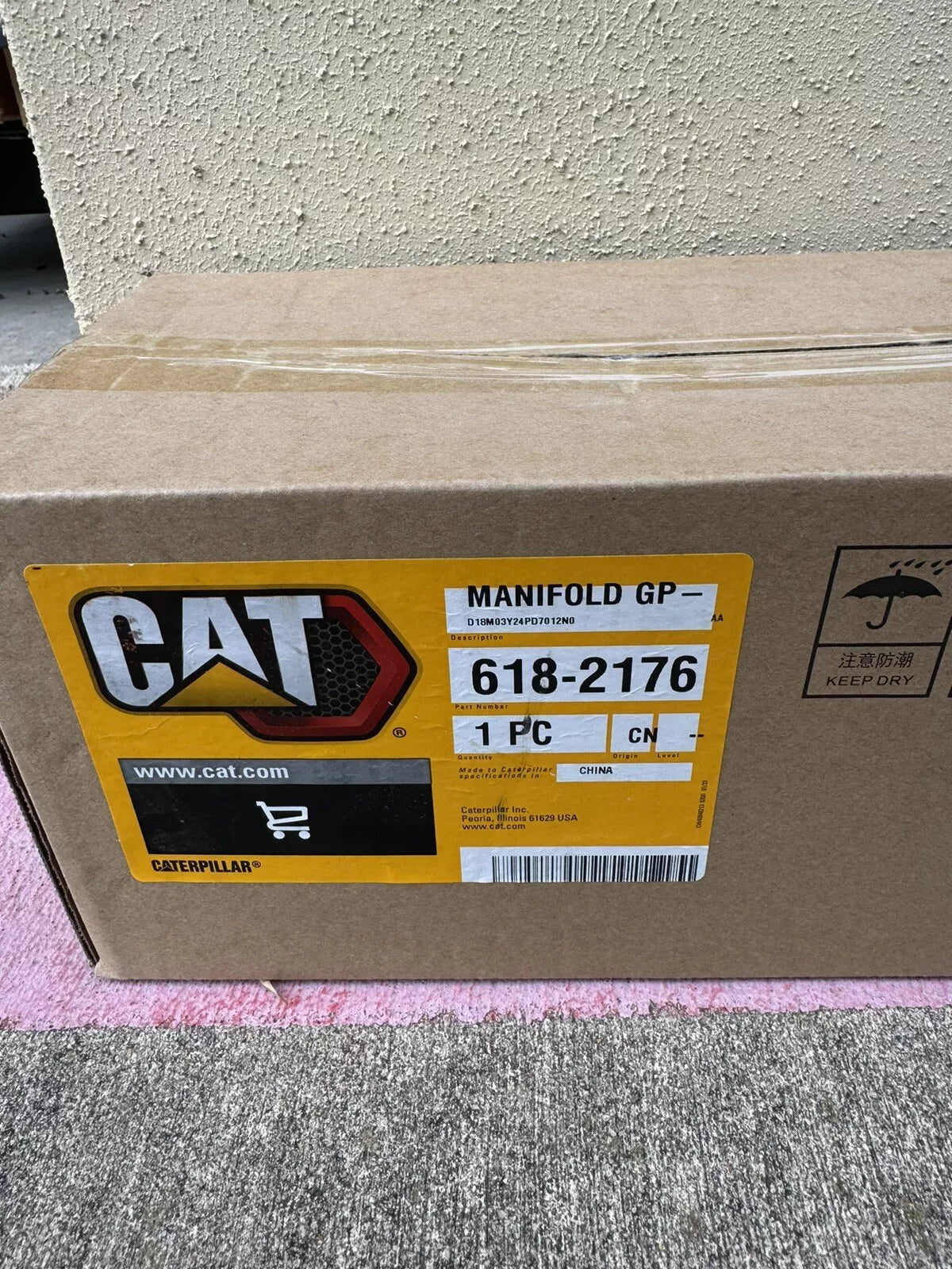 CAT 618-2176 Diesel Exhaust Fluid Manifold / New Sealed