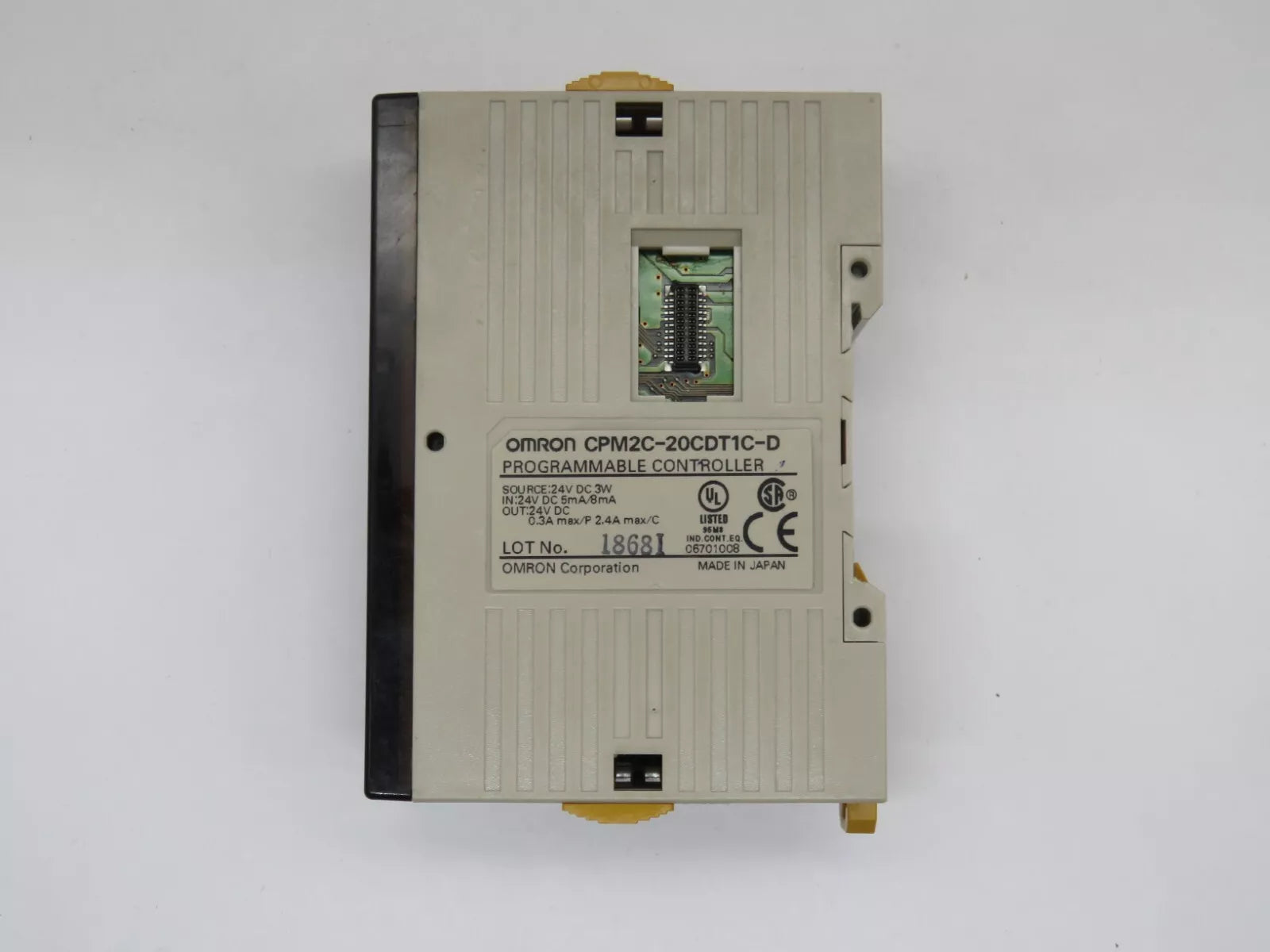 Omron CPM2C-20CDT1C-D Control Logic 12 In 8 Out 24V 20 I/O CPU