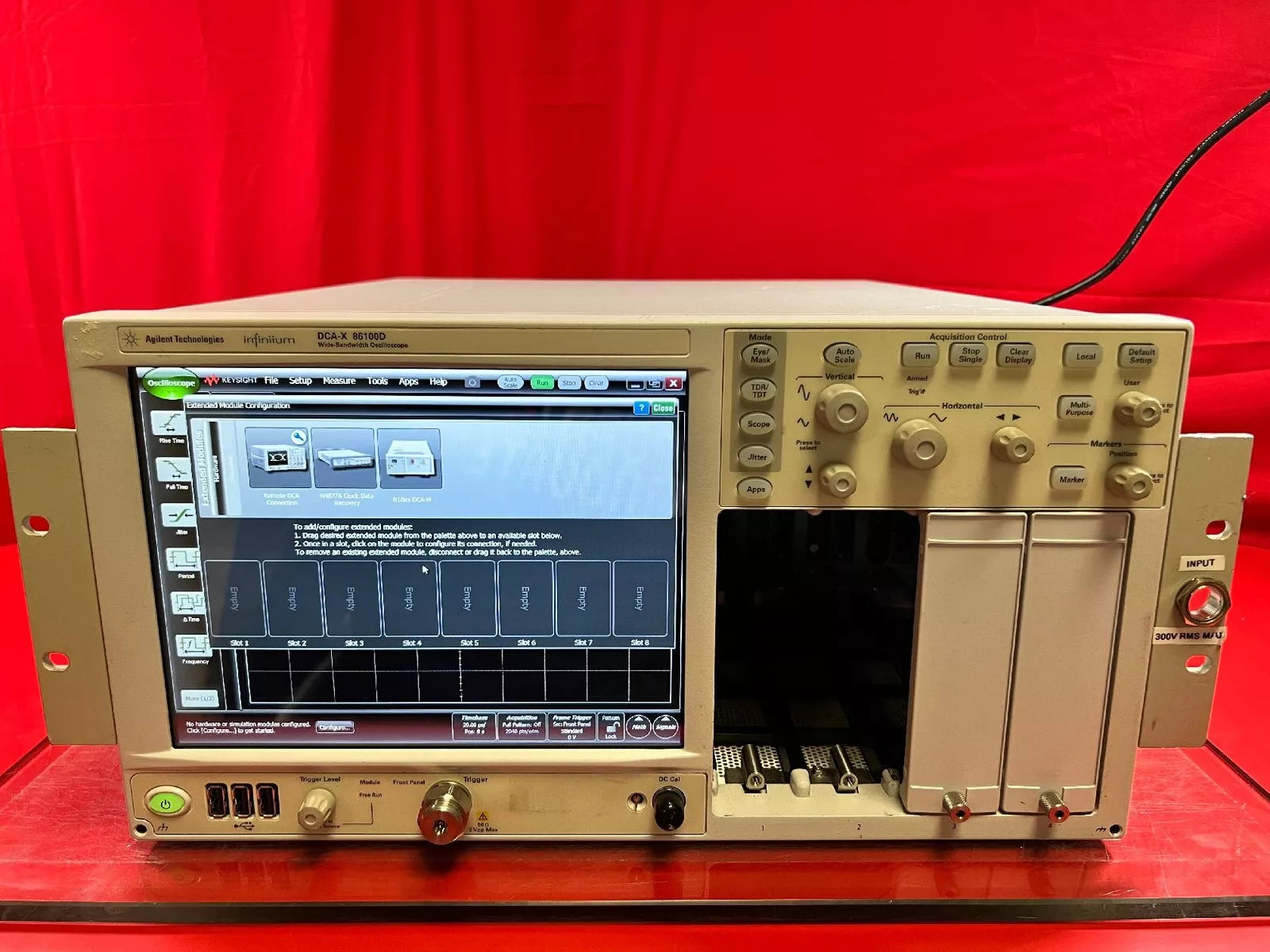 Agilent/Keysight 86100D GPN Infiniium DCA-X Oscilloscope Mainframe