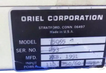 Oriel Model 75095 Chopper Controller for Precision Control