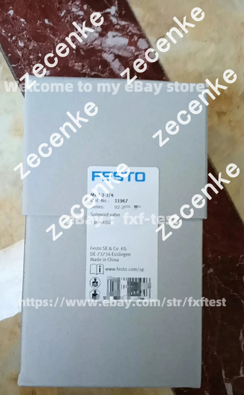 Brand New Festo MFH-3-3 4 11967 in Box#pe