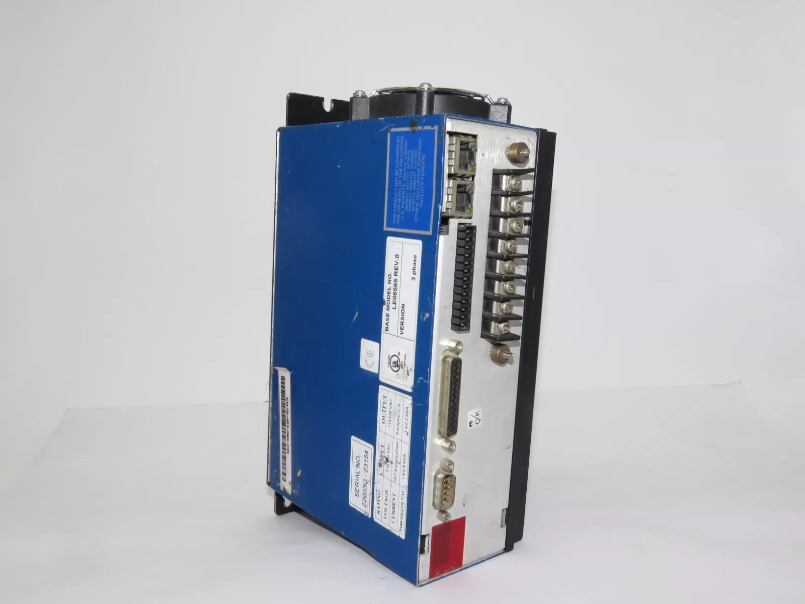 Kollmorgen LE06565 SERVOSTAR CD SynqNet Driver SERVO AMPLIFIER