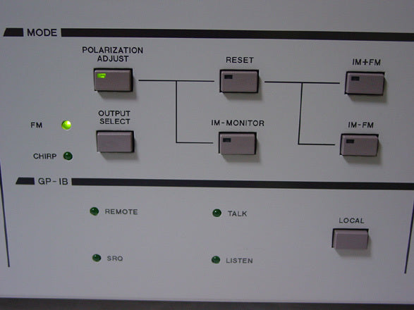 Optical Chirp Test Set by Advantest
