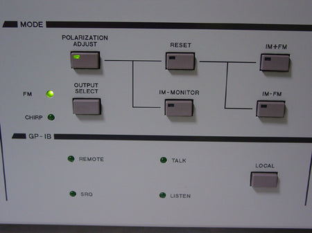 Optical Chirp Test Set by Advantest