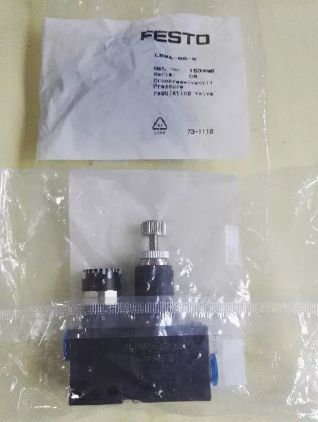 Festo LRMA-QS-6 153496 Pressure Regulator - 1PC New