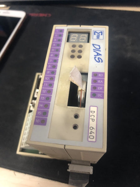 Sigmatek DIAS Zentraleiheit DCP 640 CPU 05-004-640,SW: 8D0308-71