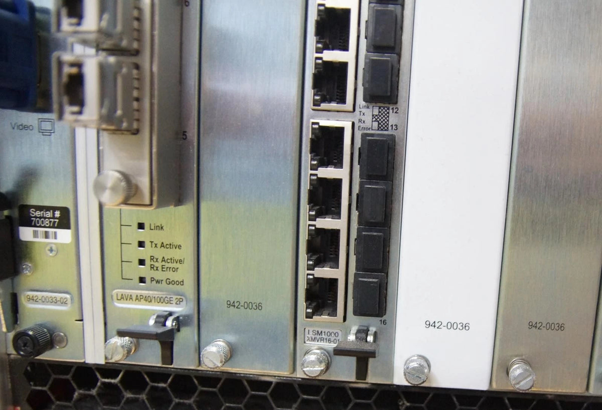 Ixia XG-12 WIN7 IxOS 8.21.1310.5 w 942-0033-02 / LSM1000 / 7x Lava AP40/100GE 2P