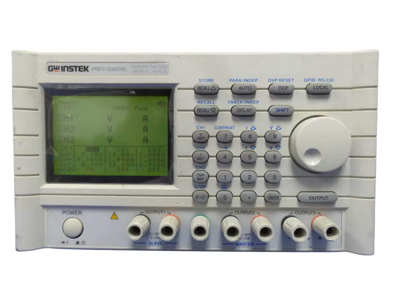 GW Instek PST-3202 Triple-Output Programmable DC Power Supply