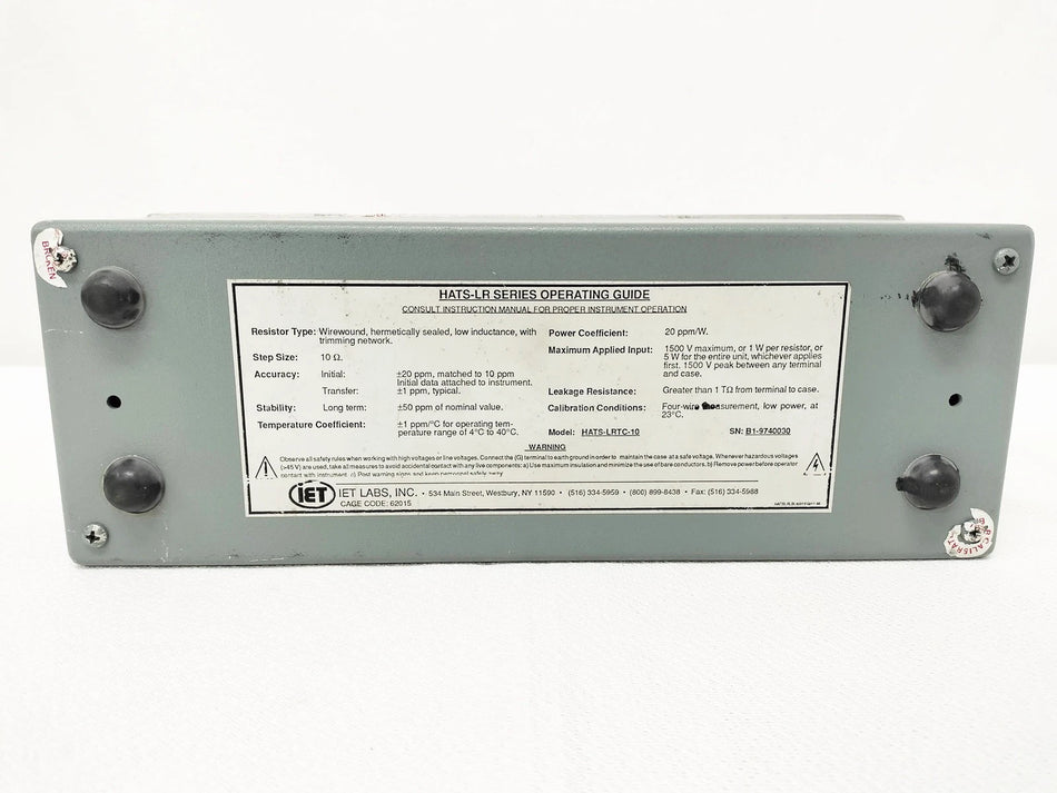 IET  HATS-LRTC-10 Resistance Converter