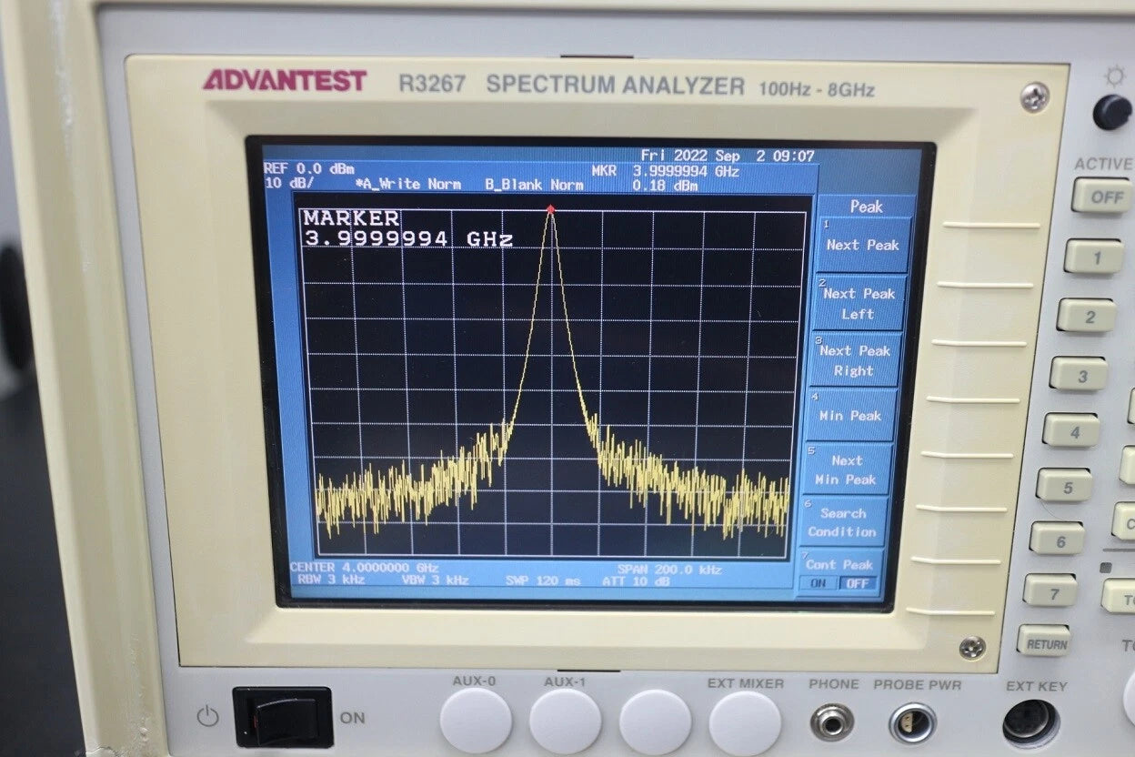 ADVANTEST R3267 /01/73 100Hz-8GHz Spectrum Analyzer