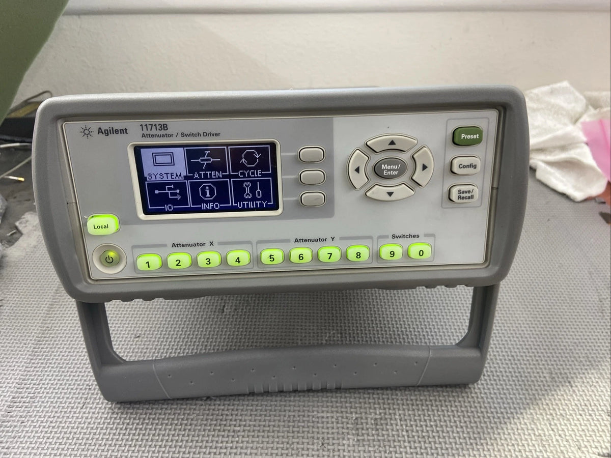 Agilent LXI 11713B Attenuator/Switch Driver with Varivolts - Optional